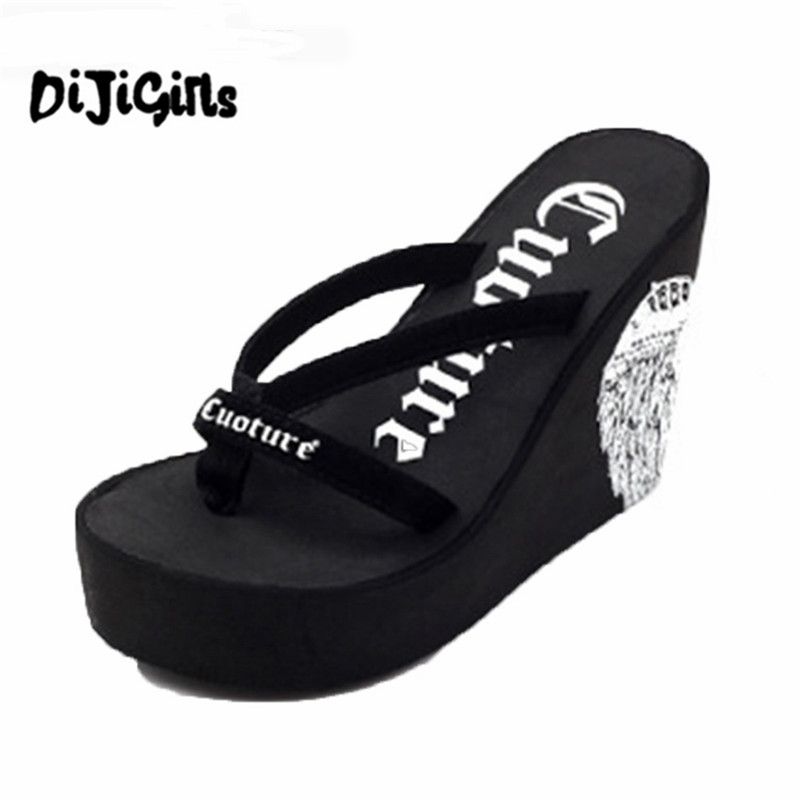 ladies designer flip flops