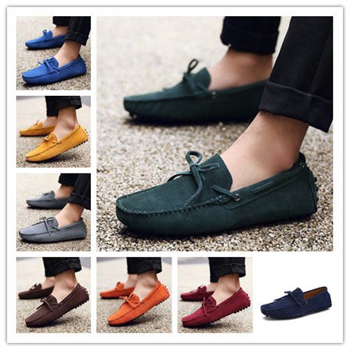 Hot Sale Mens Suede Loafer Men S Boat Shoes Driver Shoes Slip On