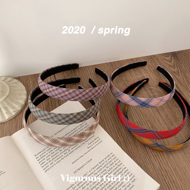 2021 Classic Style Paid Printed Hair Band Ins Fashion Girls Casual Headband Personality Paid Make Up Hairband For Women From Happy Mas 3 22 Dhgate Com