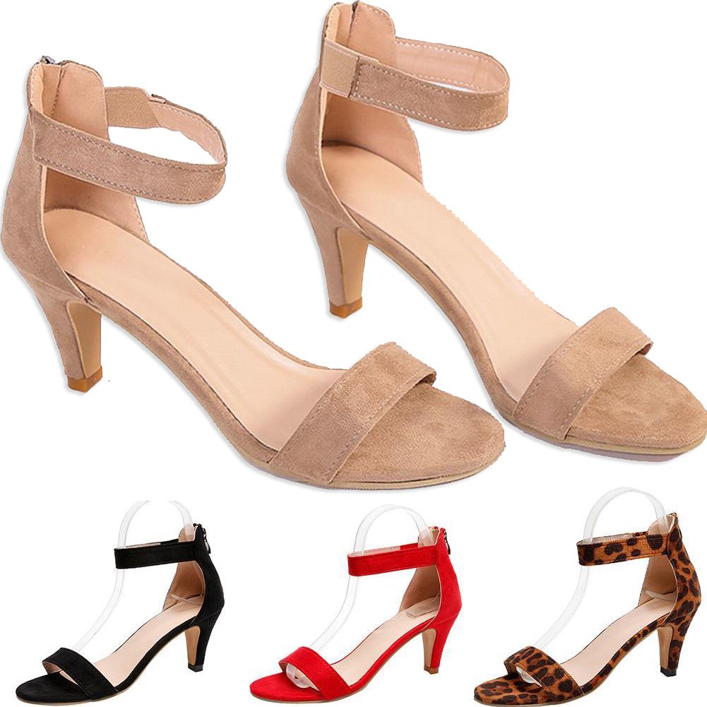 sapato aberto feminino