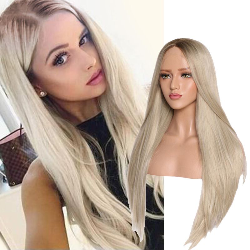 parrucca bionda lunga