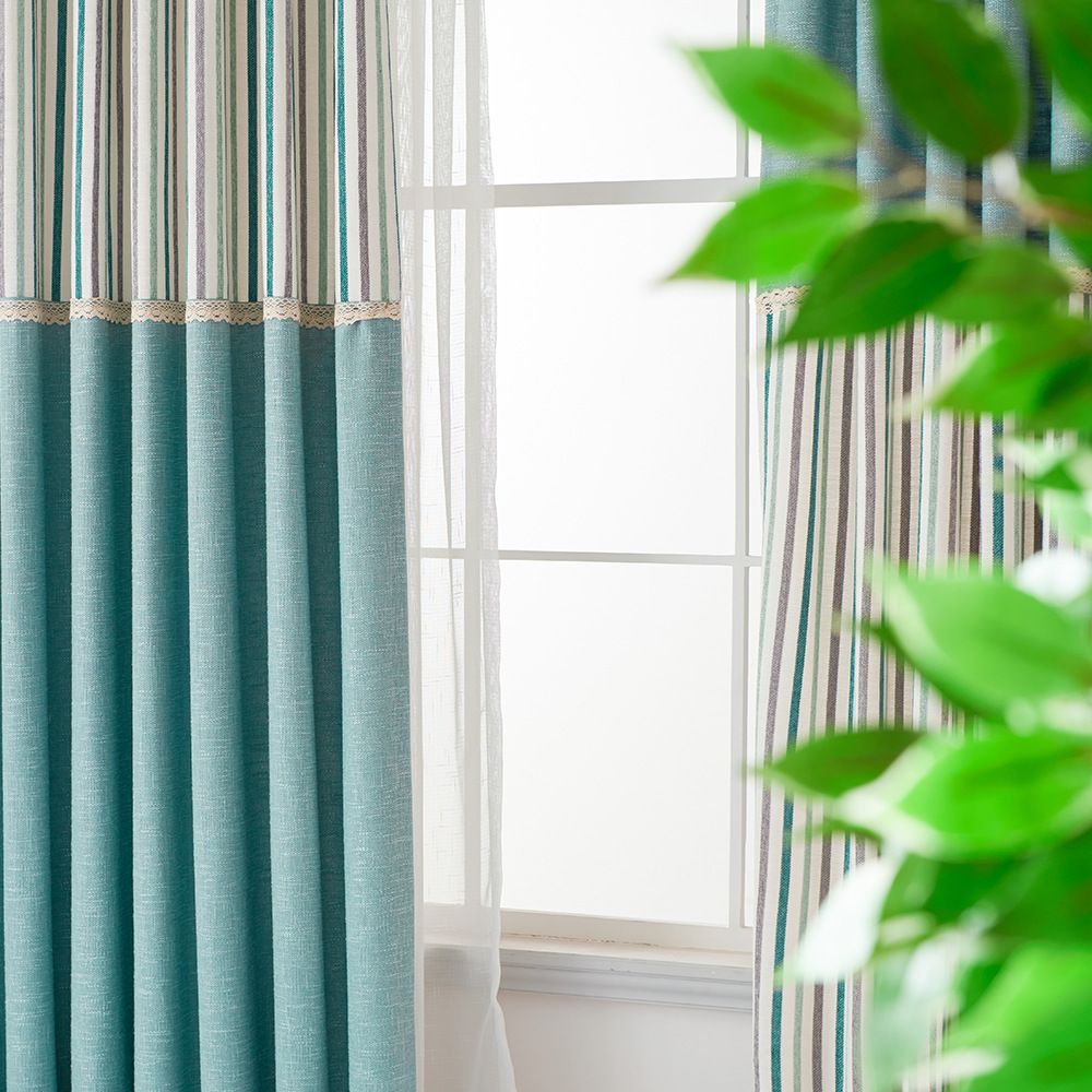 compre nuevas cortinas gruesas de tela de algodon de lino para cortinas mosaico cortinas del dormitorio sala de estar terminadas a 44 55 del