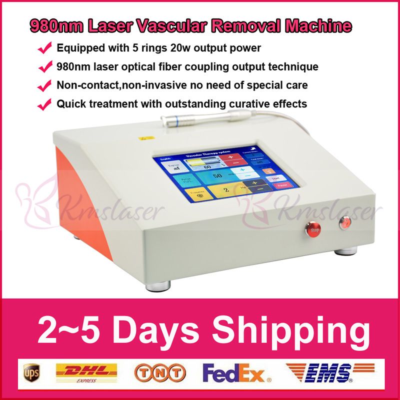 2019 New 980nm Laser Vascular Removal Machine Veins Red Blood Silk