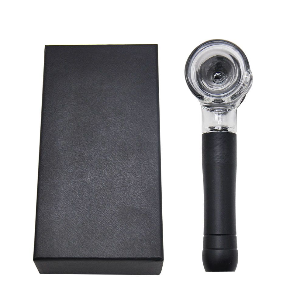 Acheter Nouveau Type Aviation Aluminium Verre Coffret Cadeau Haut De Gamme Pour Le Tabac A Fumer Conduites Dherbe Fumee Metal Sec Herbe Mazout Bruleur Expedition De 5 41 Du Super Smokman Dhgate Com