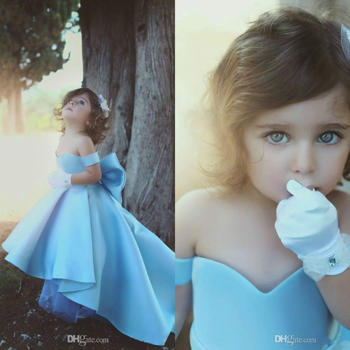 dhgate flower girl dresses