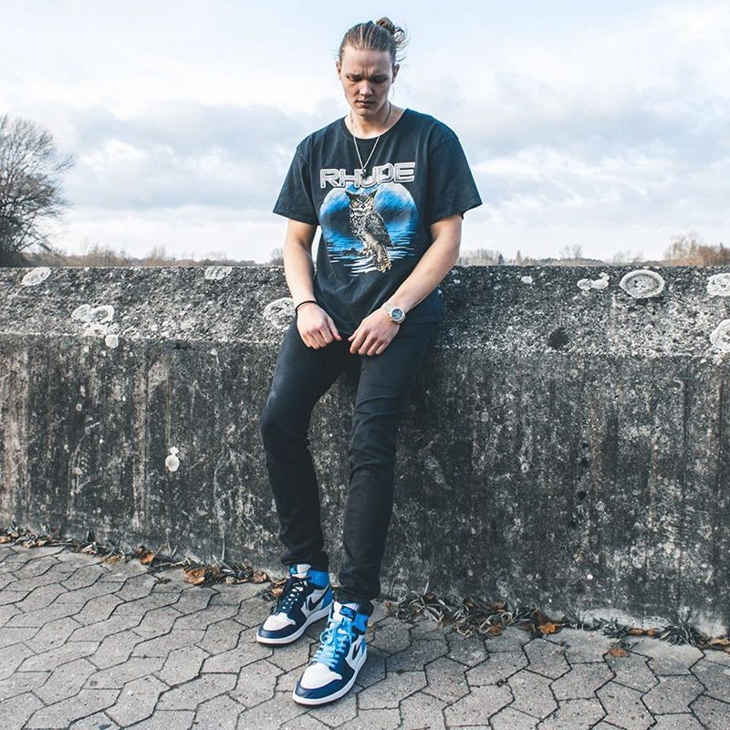 Maychao Rhude Owl Tee Owl Loose Fit 