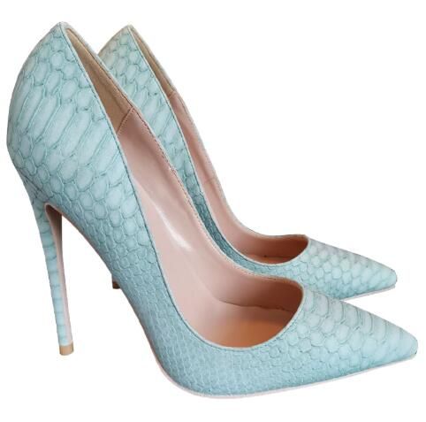 light teal heels
