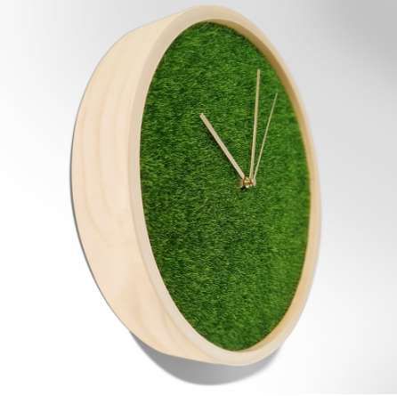 Compre 12 Pulgadas Sala De Estar Reloj De Madera Maciza Hogar