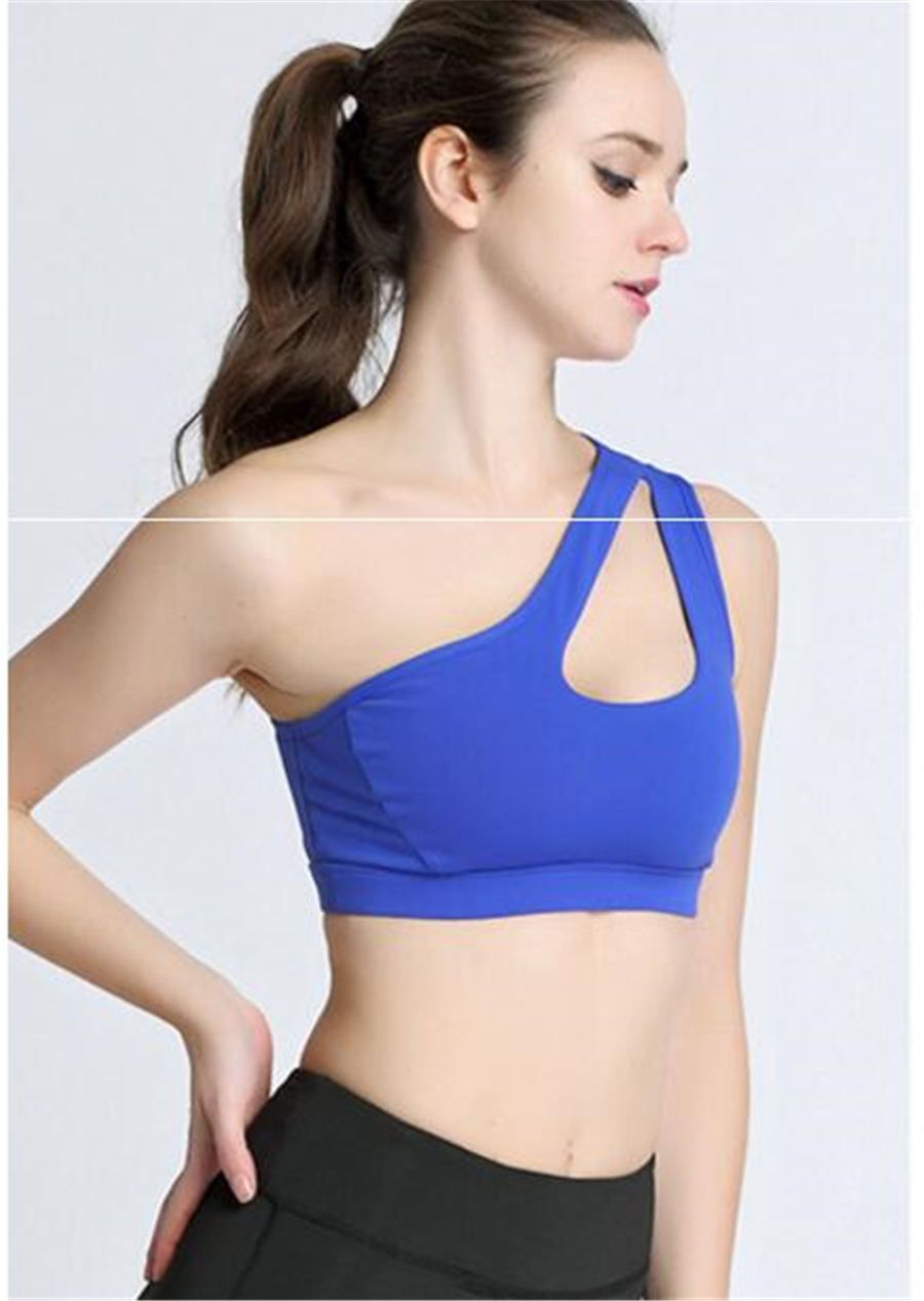single strap sports bra