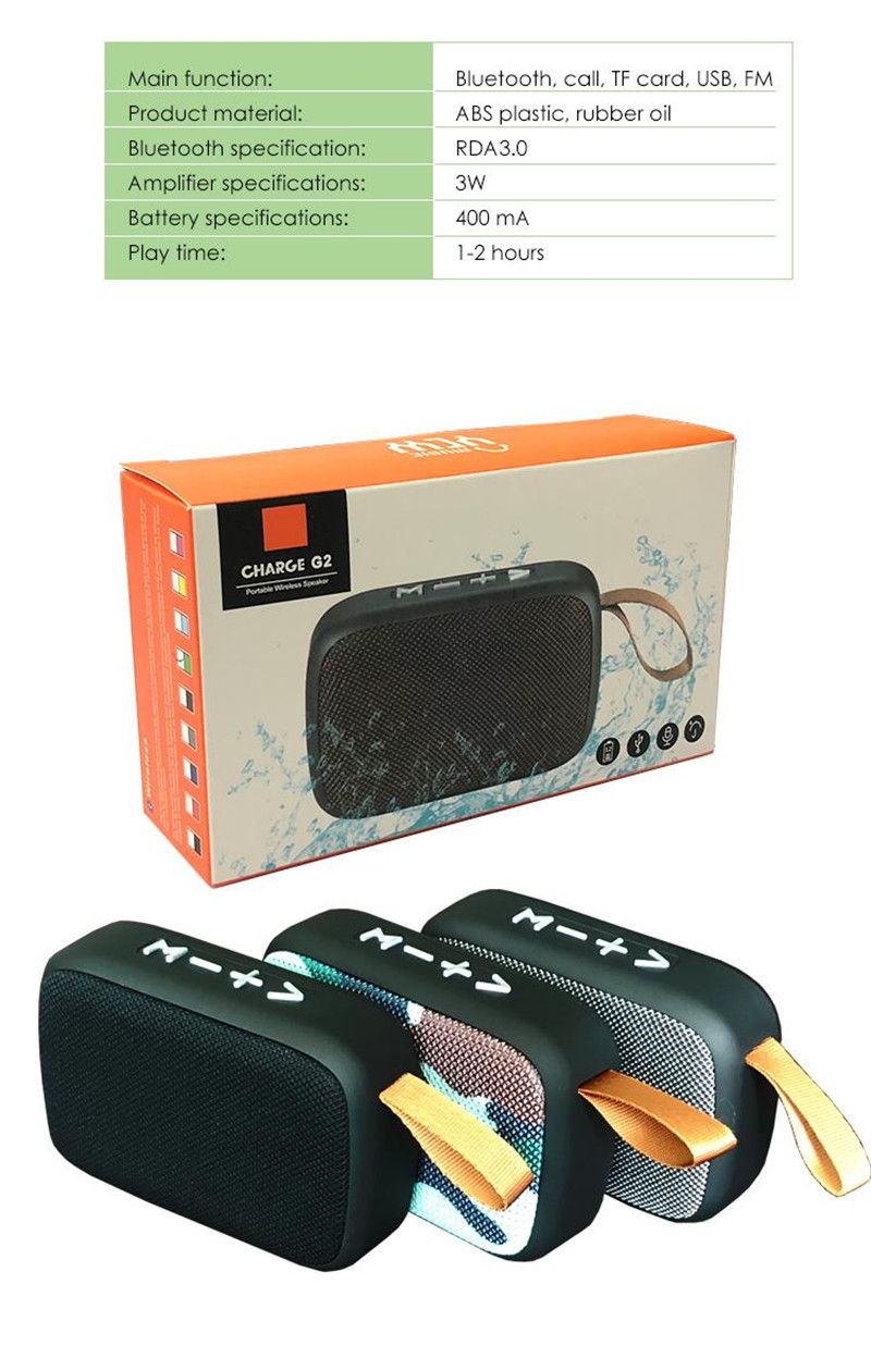 g2 bluetooth speaker