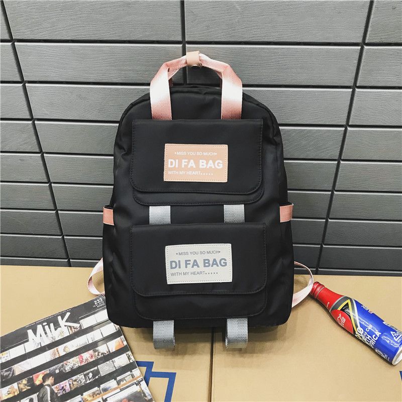korean nylon backpack