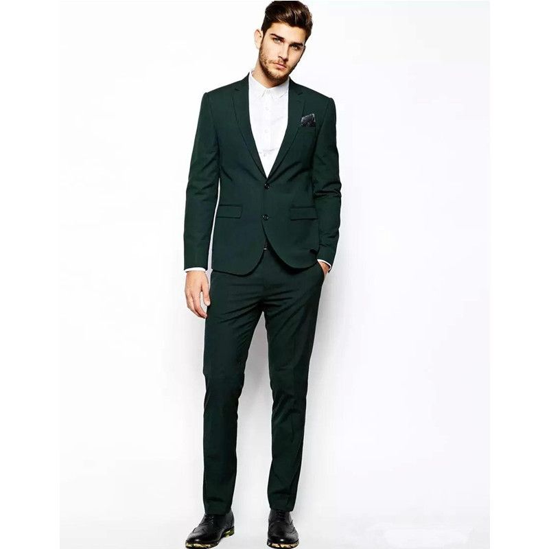 Trajes para hombre verde Clearance