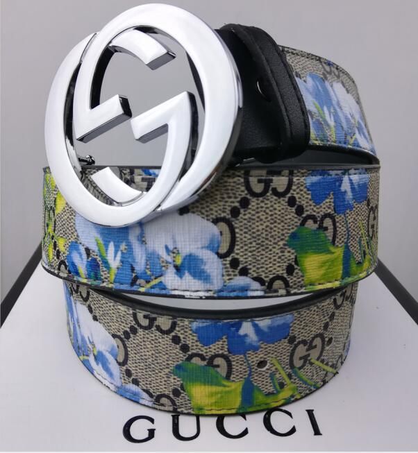 gucci flower belt mens