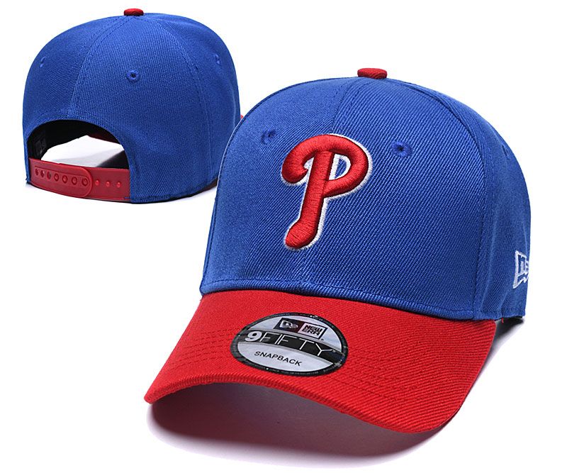 white phillies hat with red p