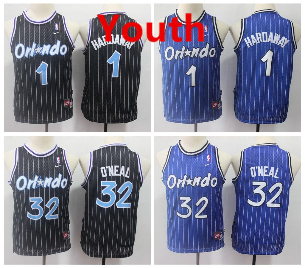 shaquille oneal magic jersey
