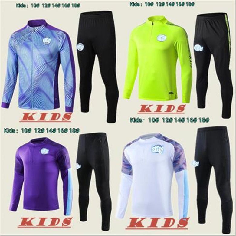 man city kids tracksuit