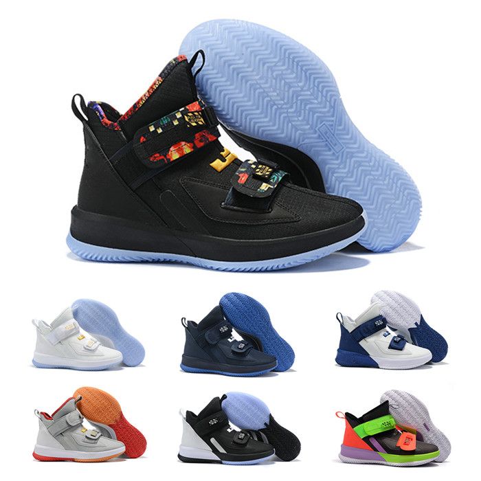 lebron shoes navy blue