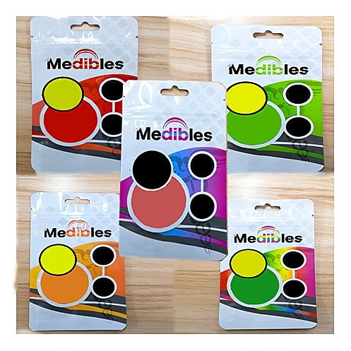 New Medibles Packaging 15 9cm 300mg Smell Proof Child Proof Packaging Hot Empty Zipper Bag For Edibles Ziplock Mylar Bag Stand Up Pouch Ecig Coil