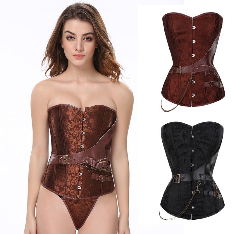 steampunk corset top