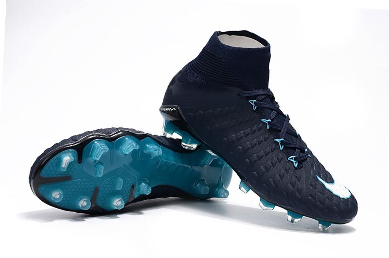 voluntario amplificación Náutico Zapatos de fútbol negros azules de alta calidad 100% originales Hypervenom Phantom III DF FG voluntario amplificación Náutico Zapatos de fútbol negros azules de alta calidad 100% originales Hypervenom Phantom III DF FG