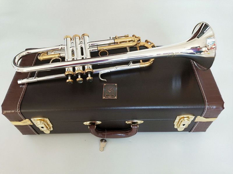 Compra Bach Stradivarius LT180S 72 Trompeta Auténtica Doble Plateado Bemol  Trompeta Profesional Superior De Los Instrumentos Musicales De Latón Barato  | Entrega Rápida Y Calidad | Es.Dhgate