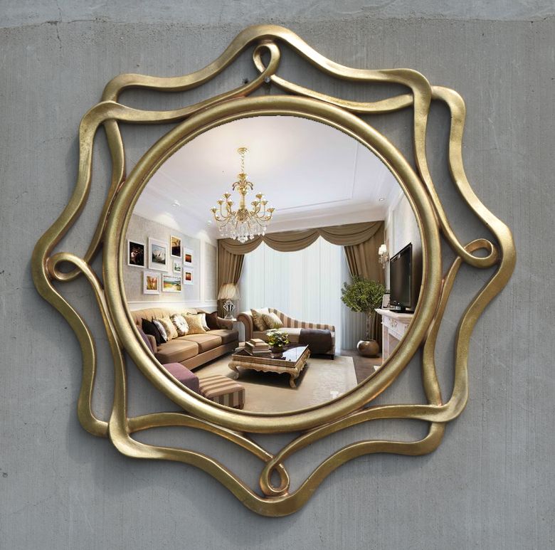 Compre Estilo Europeo Antiguo Espejo Antiguo Estilo Americano Pais Colgante De Pared Espejo Decoracion Porche Ahuecado Redondo Bano Bano Articulos De Bano A 58 74 Del Jennet Dhgate Com