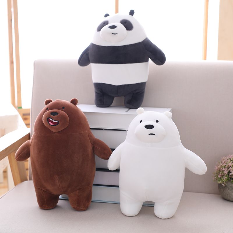 we bare bears panda doll