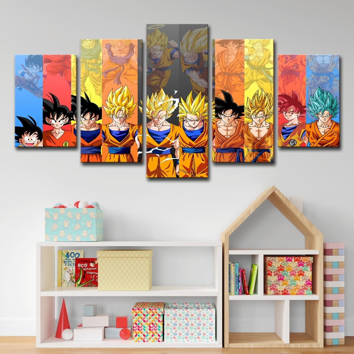 LAKHAFZY Sin Marco Lienzo HD Imprime Carteles para La Sala De Arte De La Pared 5 Unidades Dragon Ball Z Pinturas De Anime Goku Lindos Cuadros Decoración para El Hogar Decoración de LAKHAFZY Sin Marco Lienzo HD Imprime Carteles para La Sala De Arte De La Pared 5 Unidades Dragon Ball Z Pinturas De Anime Goku Lindos Cuadros Decoración para El Hogar Decoración de