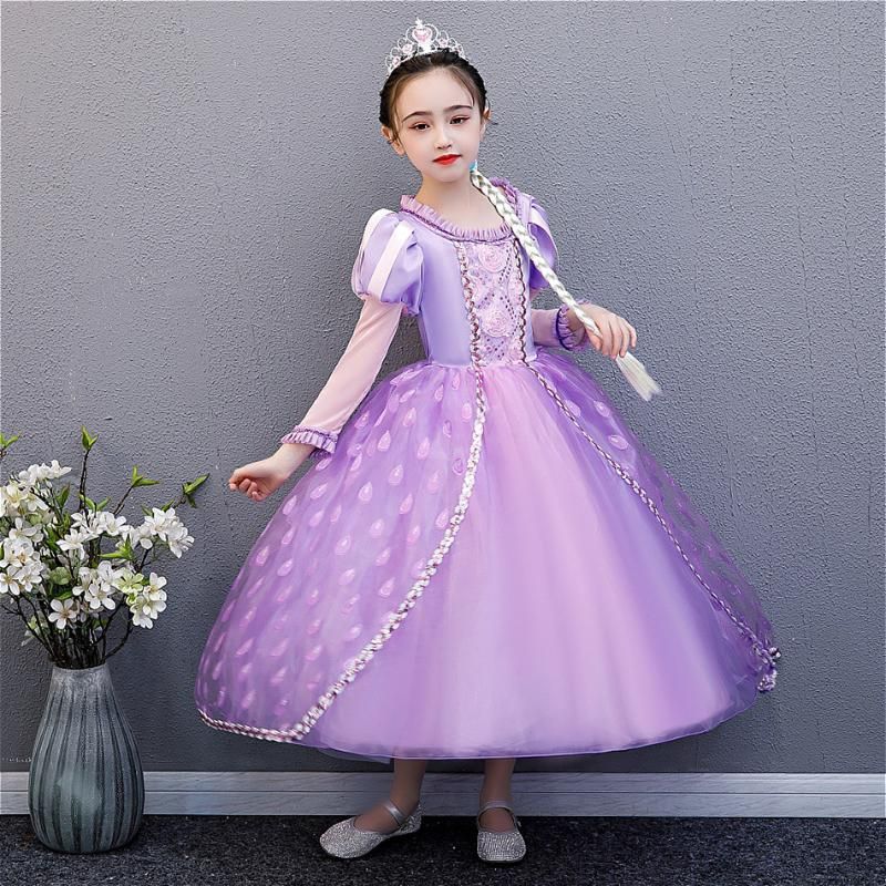 rapunzel dressing up costume