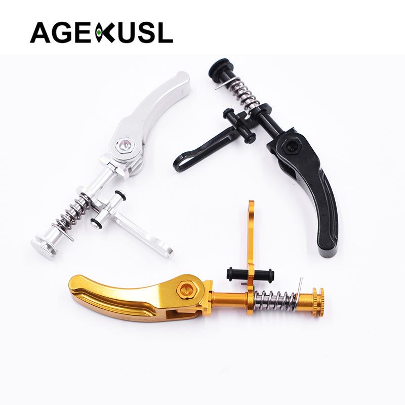 AGEKUSL Bike Seatposts Clamps For Brompton Bike Seat Post Ti Titanium 1 Set SP01
