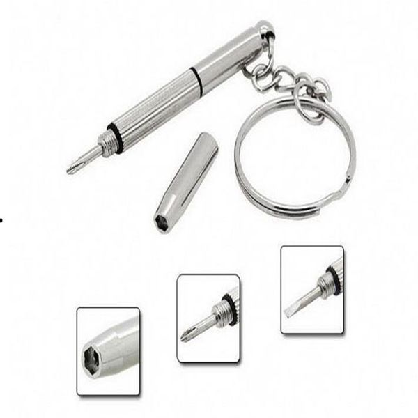 2020 Mobile Eyeglass Sunglasses Watch Repair Kit Tool Mini Keychain