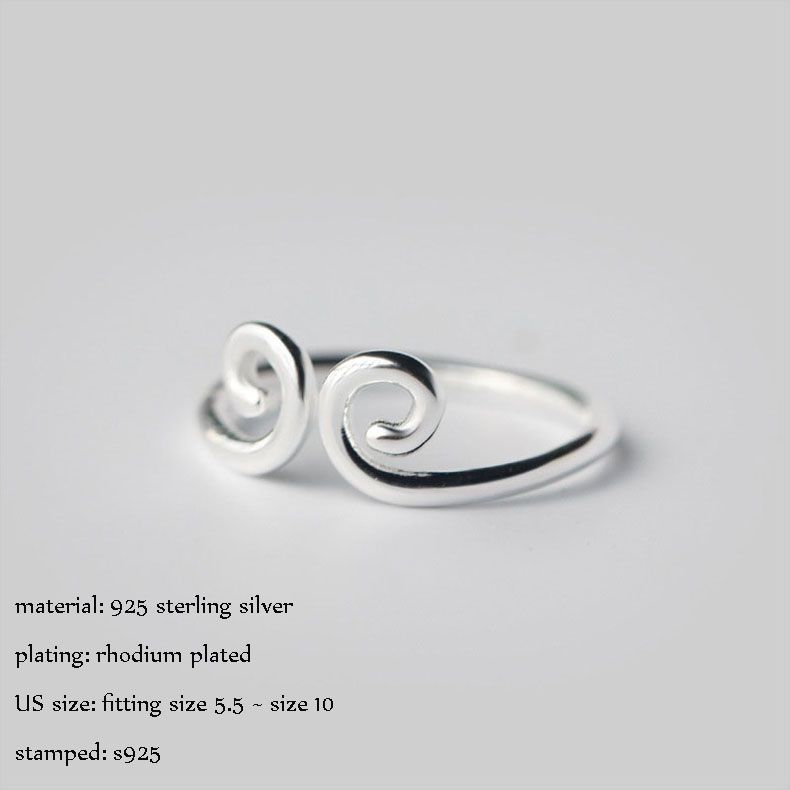 plain silver ring