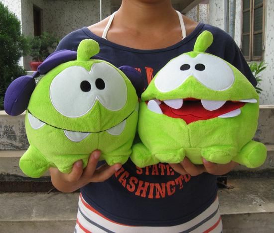 om nom plush toy