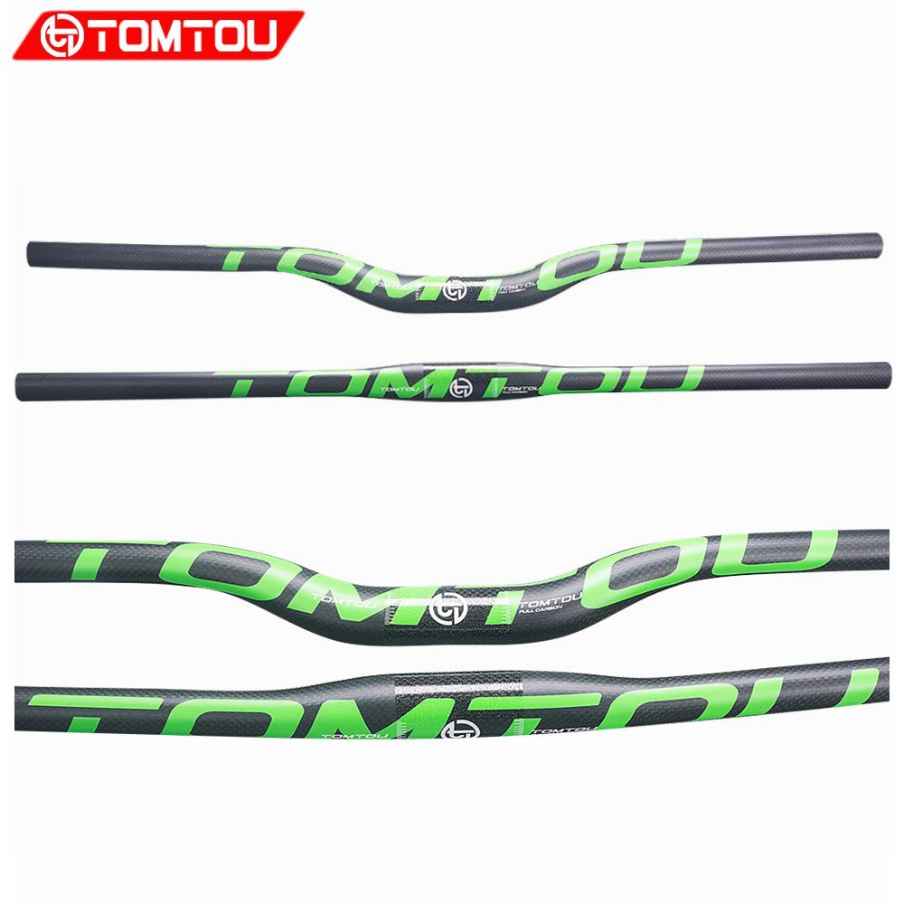 green mountain bike handlebars