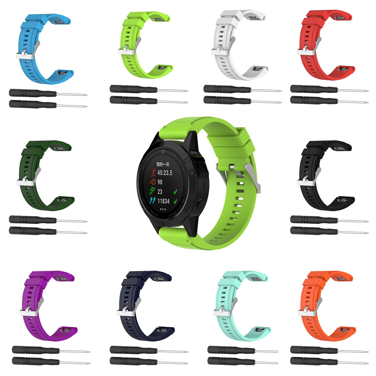 garmin fenix 3 hr strap replacement