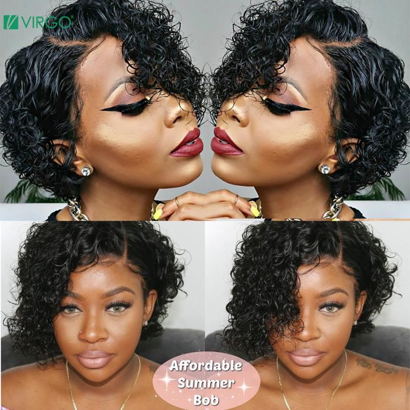 Image of Blunt wavy pixie