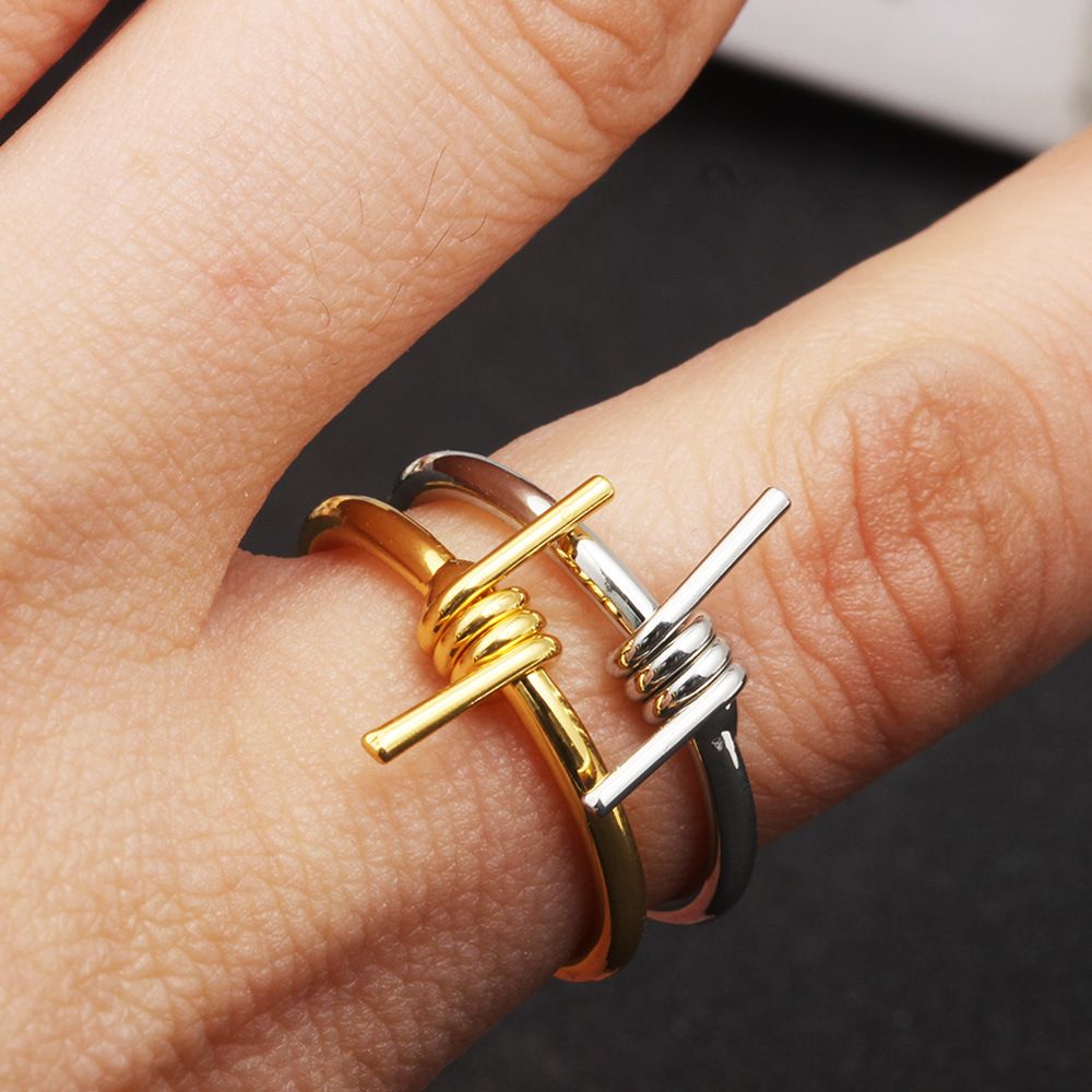 Anillos de metal anillos de alambre para bricolaje oro recubierto para DIY 