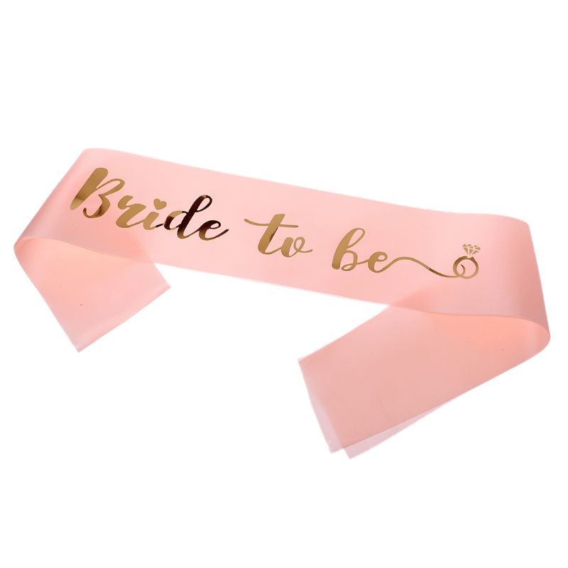 LADIES DELUXE PINK MOTHER OF GROOM SASH WITH BLACK TEXT ELEGANT HEN PARTY SASH