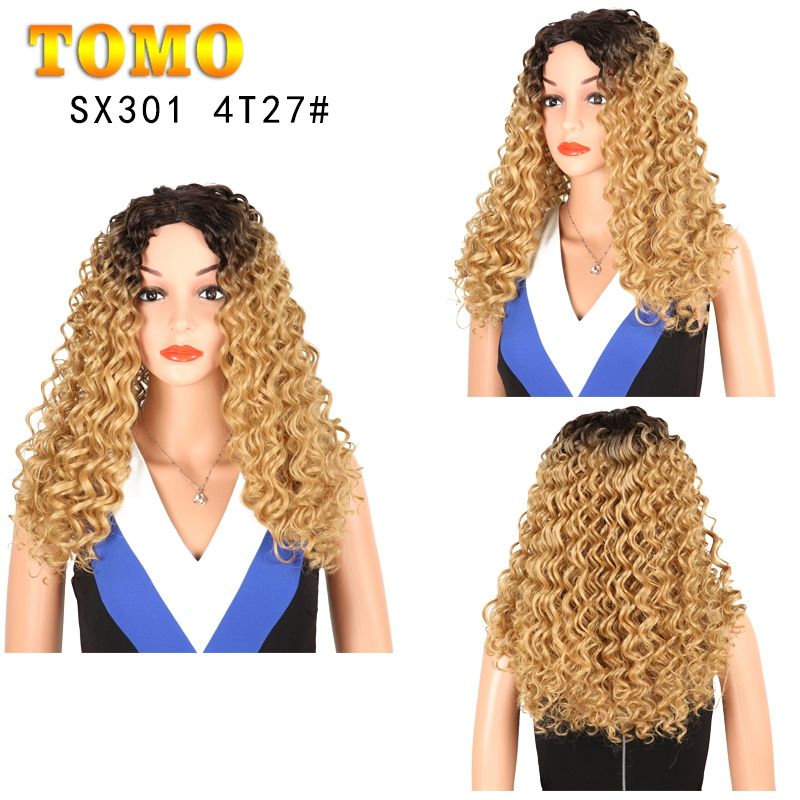 synthetic curly wig care