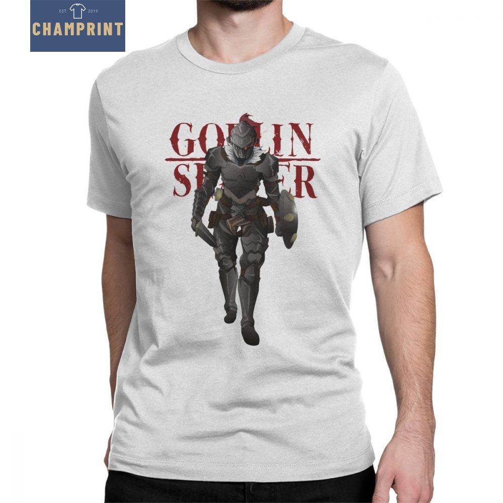 goblin t shirt for men full body armor knight anime 4x 5x tops short sleeve vintage t shirt round neck cotton tee shirt best designer t shirts funny 4x designer shirts