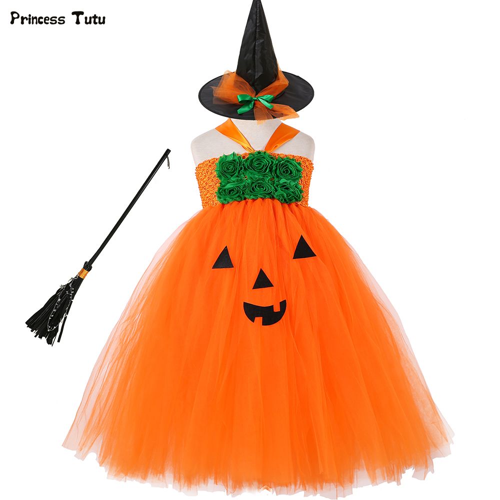 Melancólico invernadero máscara Otoño Calabaza Vestido Tutu Naranja Flor Verde Princesa Vestido Niños Disfraces de Halloween para Niñas Ropa Melancólico invernadero máscara Otoño Calabaza Vestido Tutu Naranja Flor Verde Princesa Vestido Niños Disfraces de Halloween para Niñas Ropa