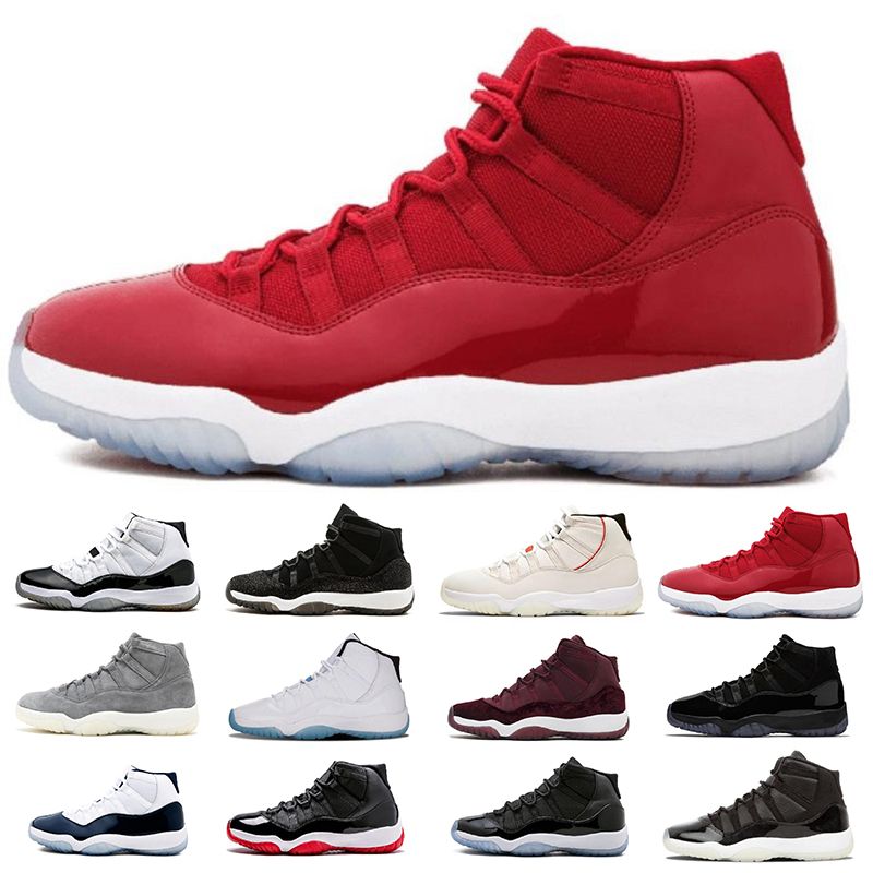 jordan 11 retro rojo con blanco