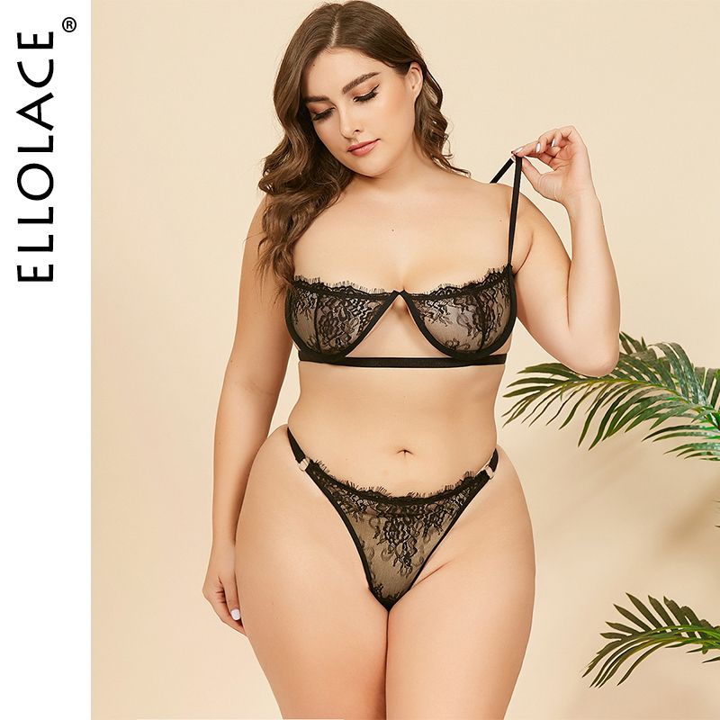 sheer plus size panties