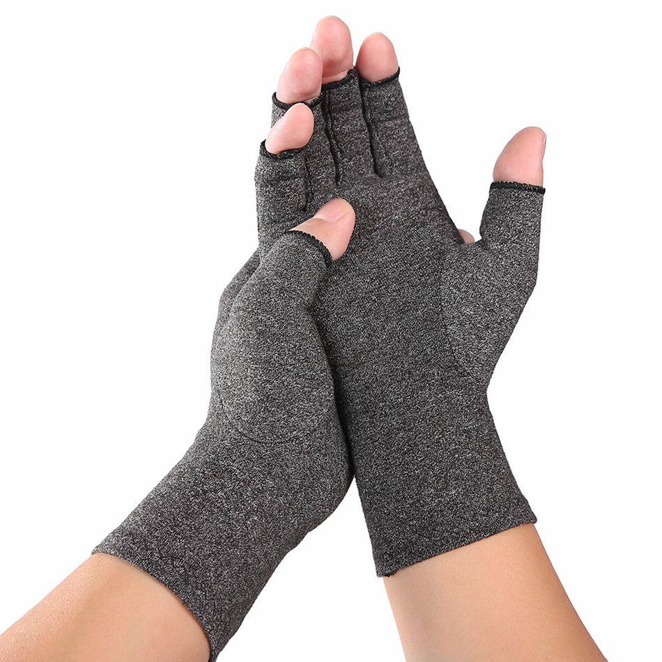 Magnetic Anti Arthritis Health Compression Gloves Hand Pain Therapy Mitten 