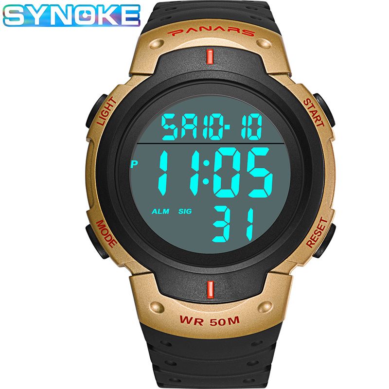 led stylish watch