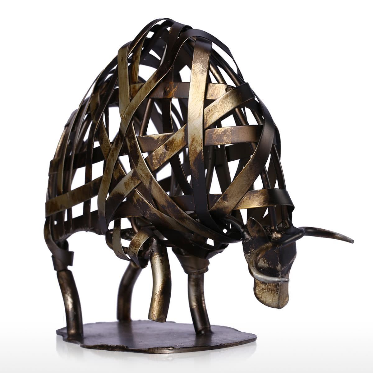 Escultura De Tooarts Metal Escultura Moderna Hierro Trenzado Escultura De Tooarts Metal Escultura Moderna Hierro Trenzado