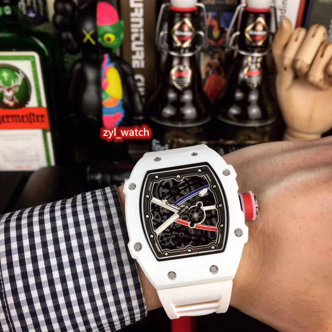 sports watch white