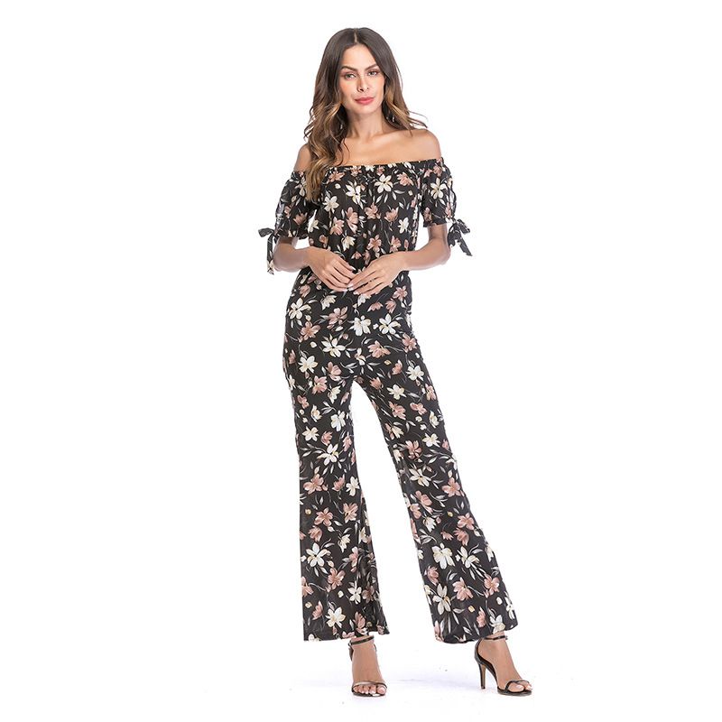 wide leg trouser jumpsuit