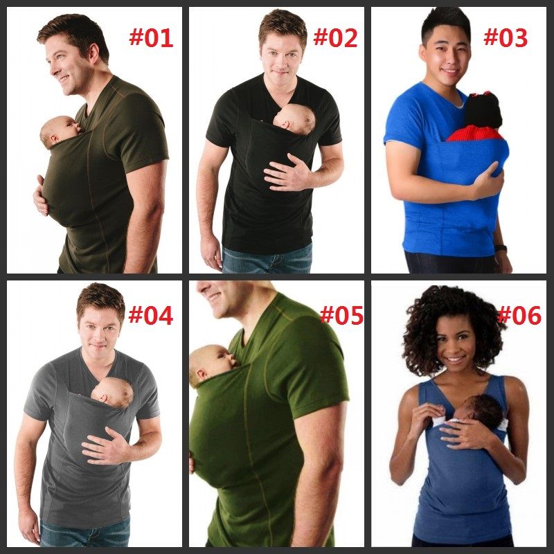Acheter Vetements Famille Correspondant Porte Bebe Kangourou T Shirt Pour Mere Pere Avec Bebe Big T Shirt Tee Shirt De Poche Top De 6 05 Du Fashion Show17 Fr Dhgate Com