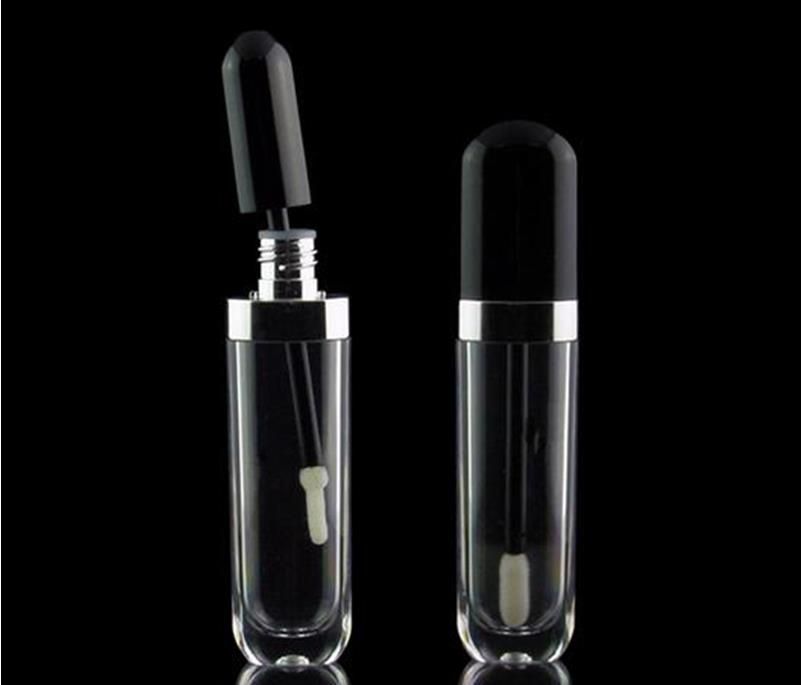 2021 8ml Empty Lip Gloss Tubes Containers Clear Mini Refillable Lip
